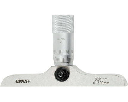 INSIZE Measuring Equipment Insize 12pc Metric Depth Micrometer 0-300mm Range Series 3241-300