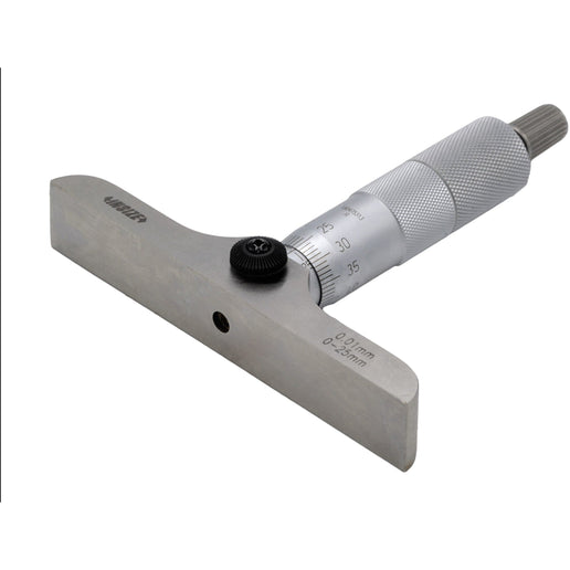 INSIZE Measuring Equipment Insize 1pc Metric Depth Micrometer 0-25mm Range Series 3241-25