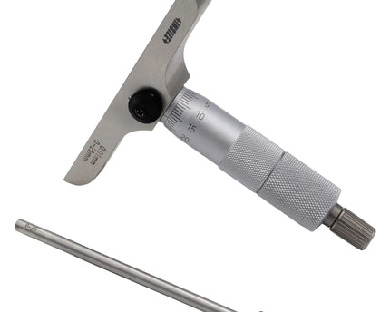 INSIZE Measuring Equipment Insize 1pc Metric Depth Micrometer 0-25mm Range Series 3241-25