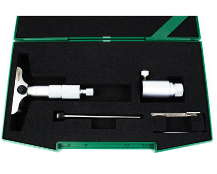 INSIZE Measuring Equipment Insize 1pc Metric Depth Micrometer 0-25mm Range Series 3241-B25