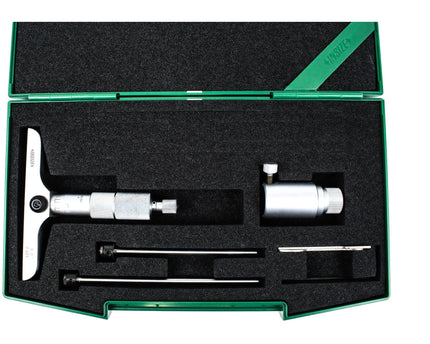 INSIZE Measuring Equipment Insize 2pc Imperial Depth Micrometer 0-2" Range Series 3241-2
