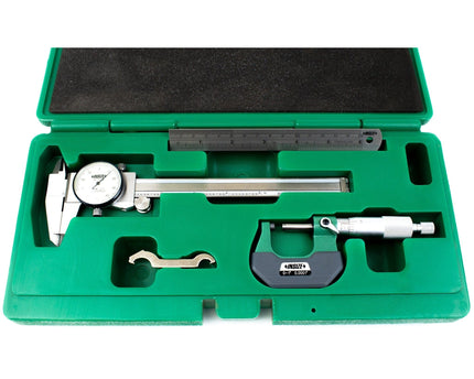 INSIZE Measuring Equipment Insize 3pc Measuring Tool Set 5003-1