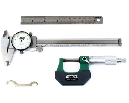 INSIZE Measuring Equipment Insize 3pc Measuring Tool Set 5003-1