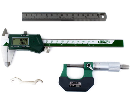 INSIZE Measuring Equipment Insize 3pc Measuring Tool Set 5003-1E