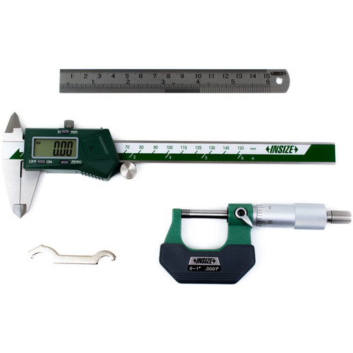 INSIZE Measuring Equipment Insize 3pc Measuring Tool Set 5003-1E