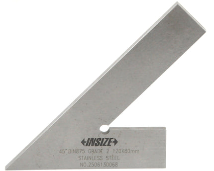 INSIZE Measuring Equipment Insize 45° Square Range Series 120x80mm Series 4745-1120