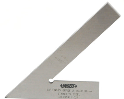 INSIZE Measuring Equipment Insize 45° Square Range Series 150x100mm Series 4745-1150