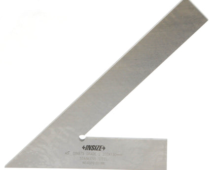 INSIZE Measuring Equipment Insize 45° Square Range Series 200x130mm Series 4745-1200