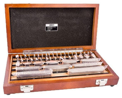 INSIZE Measuring Equipment Insize 47 Piece Steel Gauge Block Set Series 4100-147 Grade 1