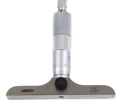 INSIZE Measuring Equipment Insize 4pc Imperial Depth Micrometer 0-4" Range Series 3241-4