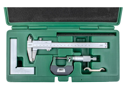 INSIZE Measuring Equipment Insize 4pc Measuring Tool Set Series 5041