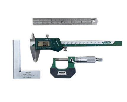 INSIZE Measuring Equipment Insize 4pc Measuring Tool Set Series 5042