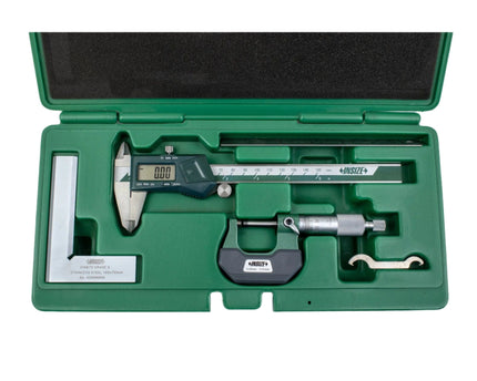 INSIZE Measuring Equipment Insize 4pc Measuring Tool Set Series 5042