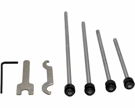 INSIZE Measuring Equipment Insize 4pc Metric Depth Micrometer 0-100mm Range Series 3241-100