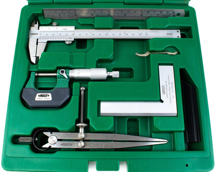 INSIZE Measuring Equipment Insize 6pc Measuring Tool Kit Series 5063-2