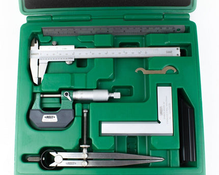 INSIZE Measuring Equipment Insize 6pc Measuring Tool Kit Series 5063