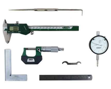 INSIZE MEASURING EQUIPMENT Insize 6pc Meauring Tool Set 0-150mm/0-6" Range Series 5061