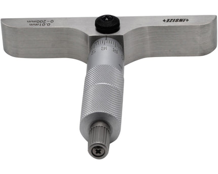 INSIZE Measuring Equipment Insize 8pc Metric Depth Micrometer 0-200mm Range Series 3241-200