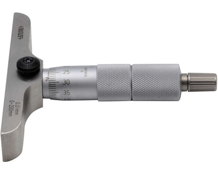 INSIZE Measuring Equipment Insize 8pc Metric Depth Micrometer 0-200mm Range Series 3241-200