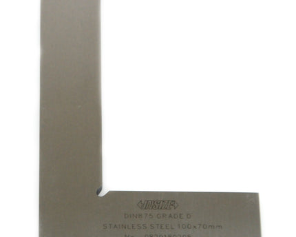 INSIZE Measuring Equipment Insize 90° Flat Edge Square 100x70mm Range Series 4791-100