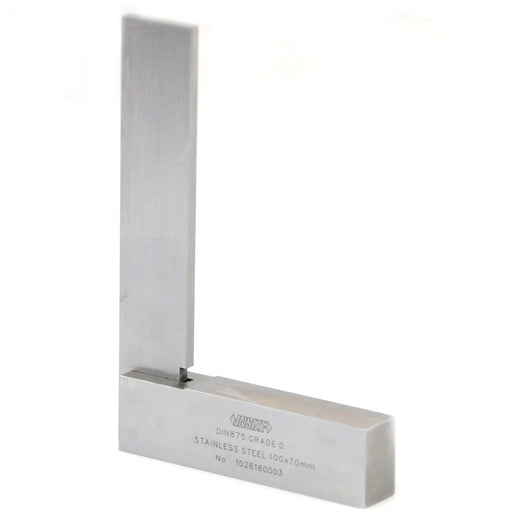 INSIZE Measuring Equipment Insize 90° Flat Edge Square 100x70mm Range Series 4792-100