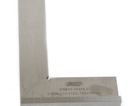 INSIZE Measuring Equipment Insize 90° Flat Edge Square 150x100mm Range Series 4793-150 *Sold Out*