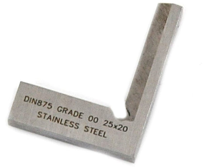 INSIZE Measuring Equipment Insize 90° Toolmakers Square 25x20mm Range Series 4794-025