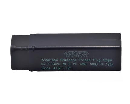 INSIZE MEASURING EQUIPMENT Insize American Standard Thread Plug Gauges – No. 12-24 UNC