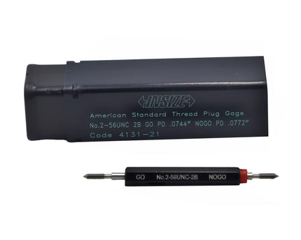 INSIZE MEASURING EQUIPMENT Insize American Standard Thread Plug Gauges – No. 2-56 UNC