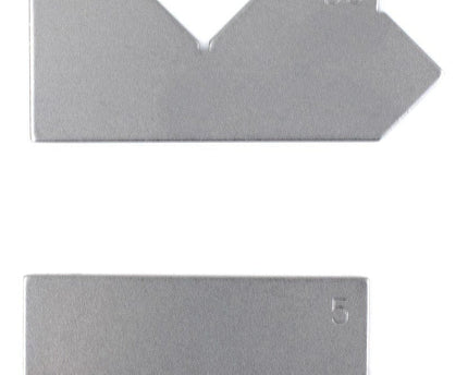INSIZE MEASURING EQUIPMENT Insize Angle Gage Set 5°–90° Range 18 Blades Series 4807