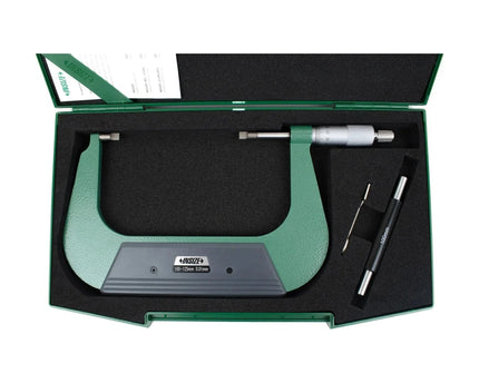 INSIZE MEASURING EQUIPMENT Insize Blade Micrometer 100-125mm Range Series 3232-125BA