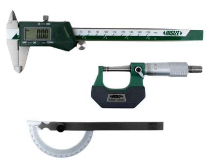 INSIZE Measuring Equipment INSIZE Comprehensive 13 Piece Measuring Tool Kit Series 5013