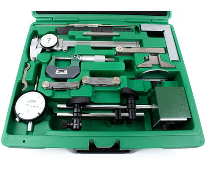 INSIZE MEASURING EQUIPMENT INSIZE Comprehensive 13 Piece Measuring Tool Kit Series 5014