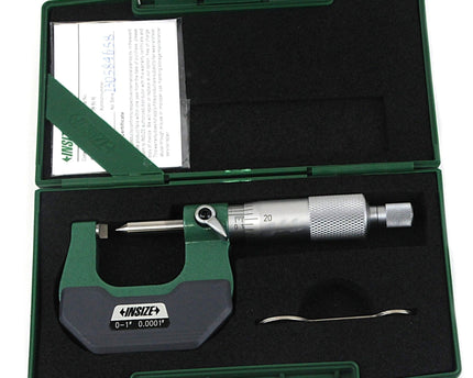 INSIZE Measuring Equipment Insize Crimp Height Micrometer 0-1" Range Series 3266-1C