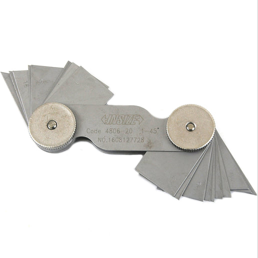 INSIZE Measuring Equipment Insize Degree Angle Gauge 1°-45° Range Series 4806-20