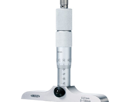 INSIZE MEASURING EQUIPMENT Insize Depth Micrometer 0-75mm Graduation 0.01mm Series 3241-75