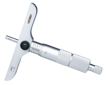 INSIZE MEASURING EQUIPMENT Insize Depth Micrometer 0-75mm Graduation 0.01mm Series 3241-75