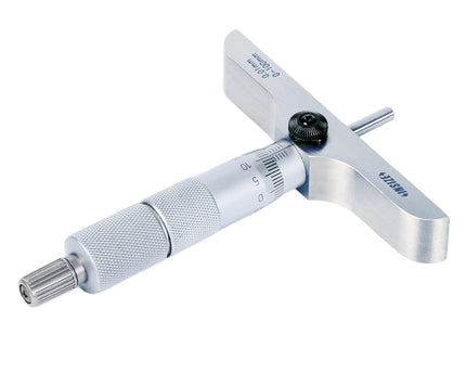 INSIZE MEASURING EQUIPMENT Insize Depth Micrometer 0-75mm Graduation 0.01mm Series 3241-75