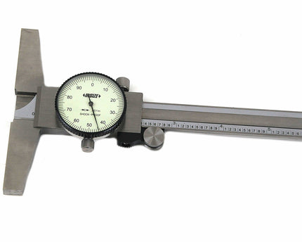 INSIZE Measuring Equipment Insize Dial Caliper 0-12" Range Series 1348-12