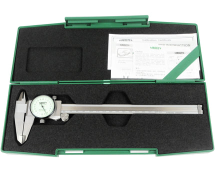 INSIZE Measuring Equipment Insize Dial Caliper 0-200mm Range Series 1312-200A