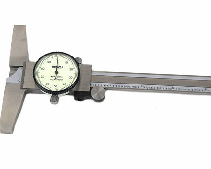 INSIZE Measuring Equipment Insize Dial Caliper 0-8" Range Series 1348-8