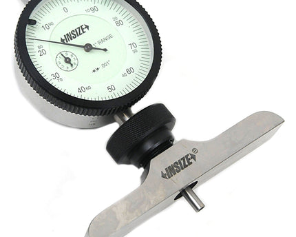 INSIZE Measuring Equipment Insize Dial Depth Gauge 0-12" x 0.001" Range Series 2341-2E2