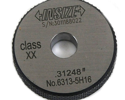 INSIZE Measuring Equipment Insize Diameter Setting Ring Gauge 5/16" Series 6313-5H16