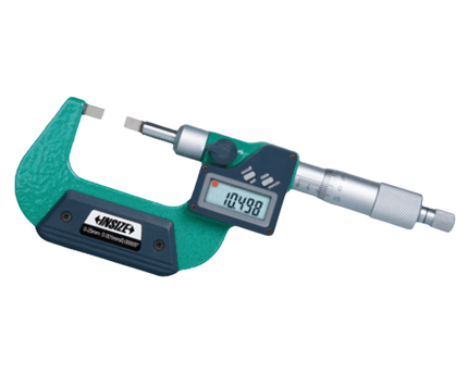 INSIZE MEASURING EQUIPMENT Insize Digital Blade Micrometer 100–125 mm / 4–5" Range Series 3532-125BA