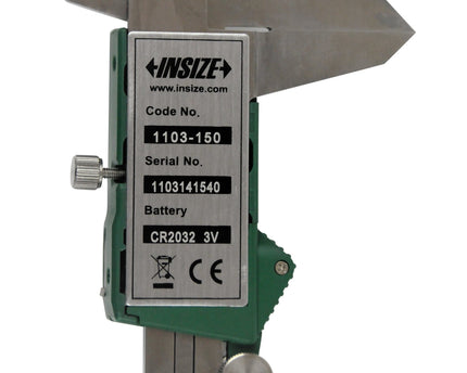 INSIZE Measuring Equipment Insize Digital Caliper 0-150mm / 0-6" Range Series 1103-150