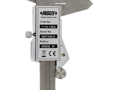 INSIZE Measuring Equipment Insize Digital Caliper 0-150mm/0-6" Range Series 1114-150A