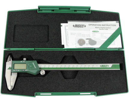 INSIZE Measuring Equipment Insize Digital Caliper 0-200mm Range Series 1109-200