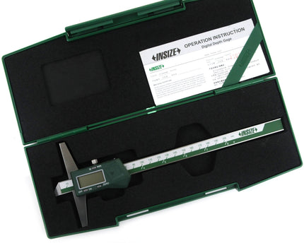 INSIZE Measuring Equipment Insize Digital Depth Gauge 0-200mm/0-8" Range Series 1141-200A