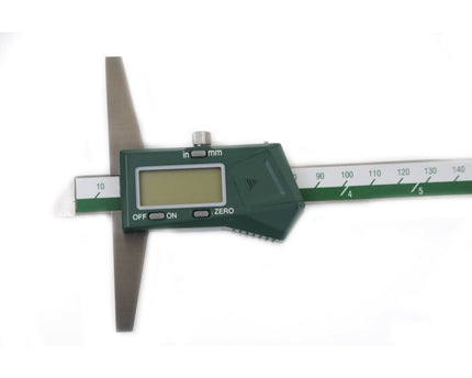 INSIZE Measuring Equipment Insize Digital Depth Gauge 0-200mm/0-8" Range Series 1141-200A