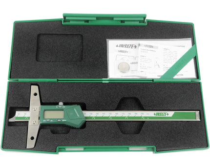 INSIZE Measuring Equipment Insize Digital Depth Gauge 0-200mm / 0-8" Range Series 1147-200